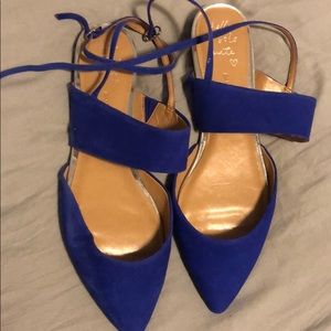 Banana Republic royal blue flats
